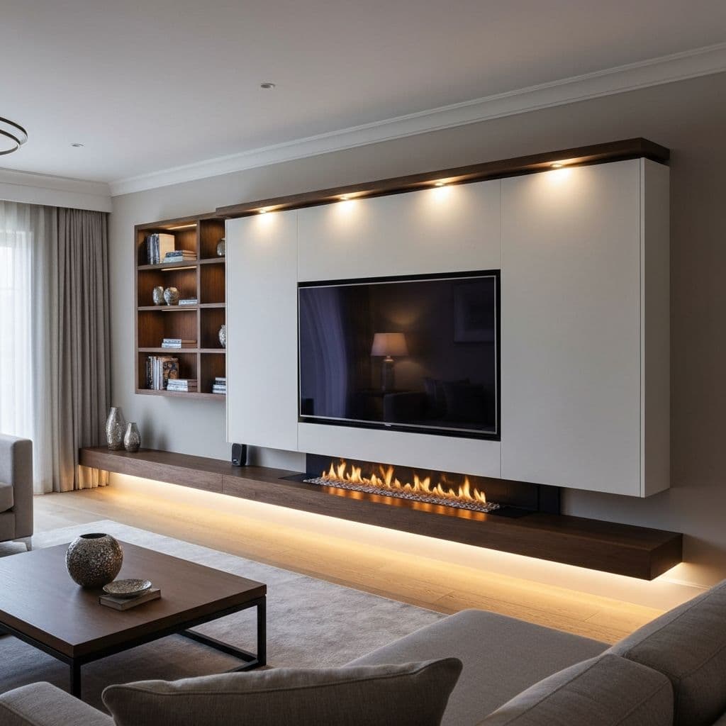 Full-Wall TV Ünitesi