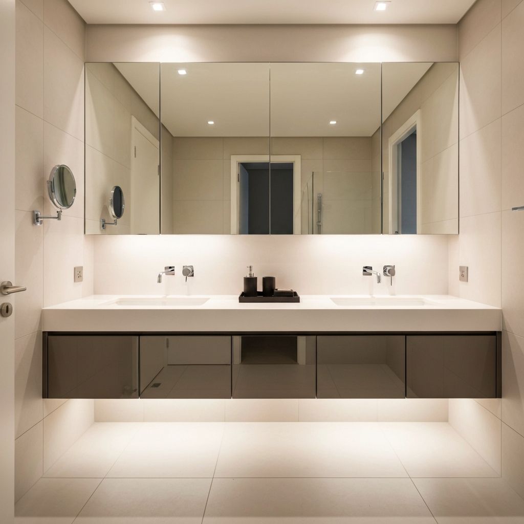 Çift Lavabolu Banyo