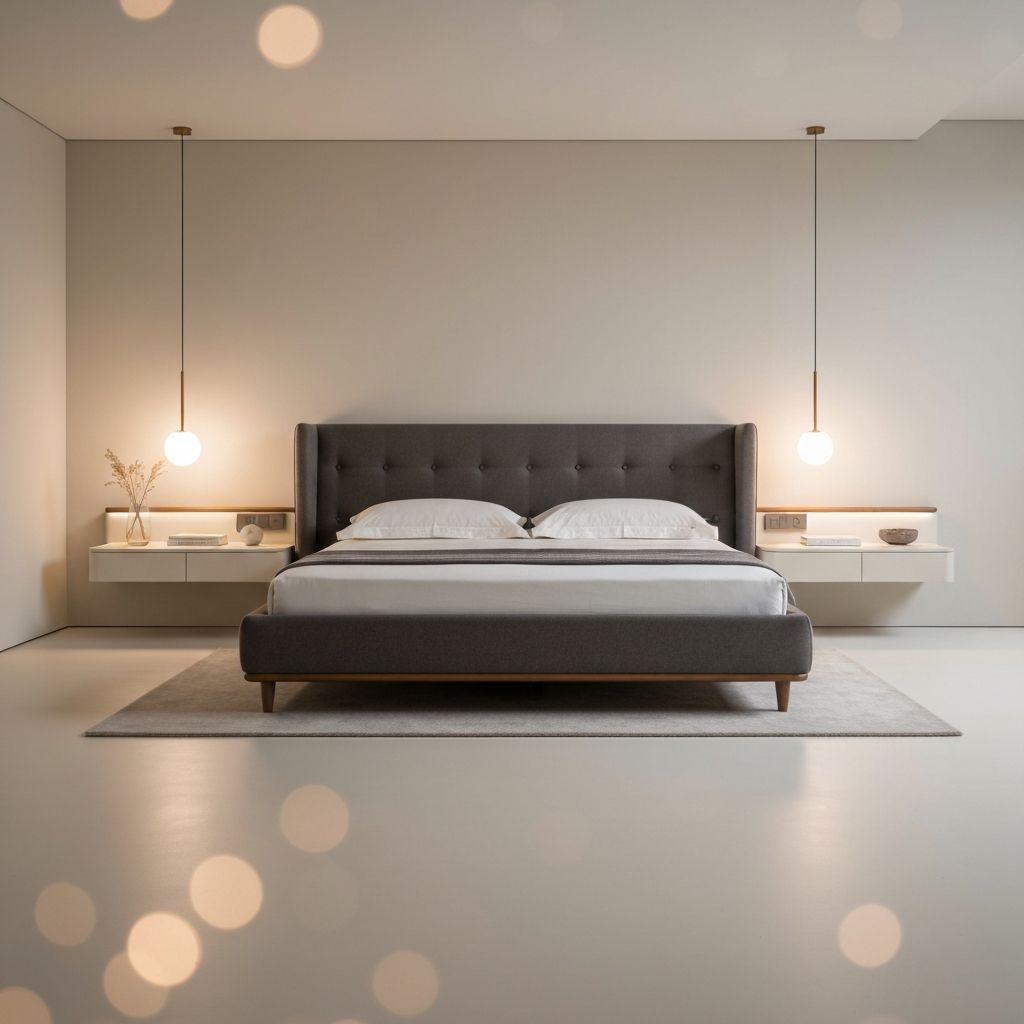 Minimalist Yatak Odası
