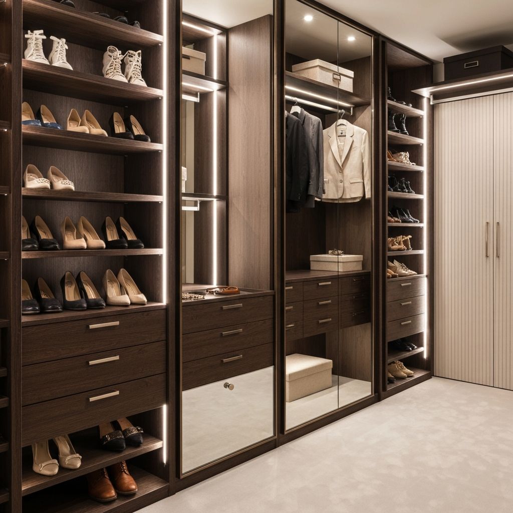 Geniş Giyinme Odası